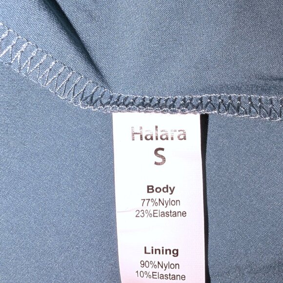 NWT Halara | Stone Blue Breezeful High Low Quick Dry Casual Midi Dress | Small - Picture 9 of 10